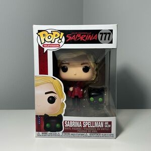 Sabrina Spellman and Salem Funko Pop!